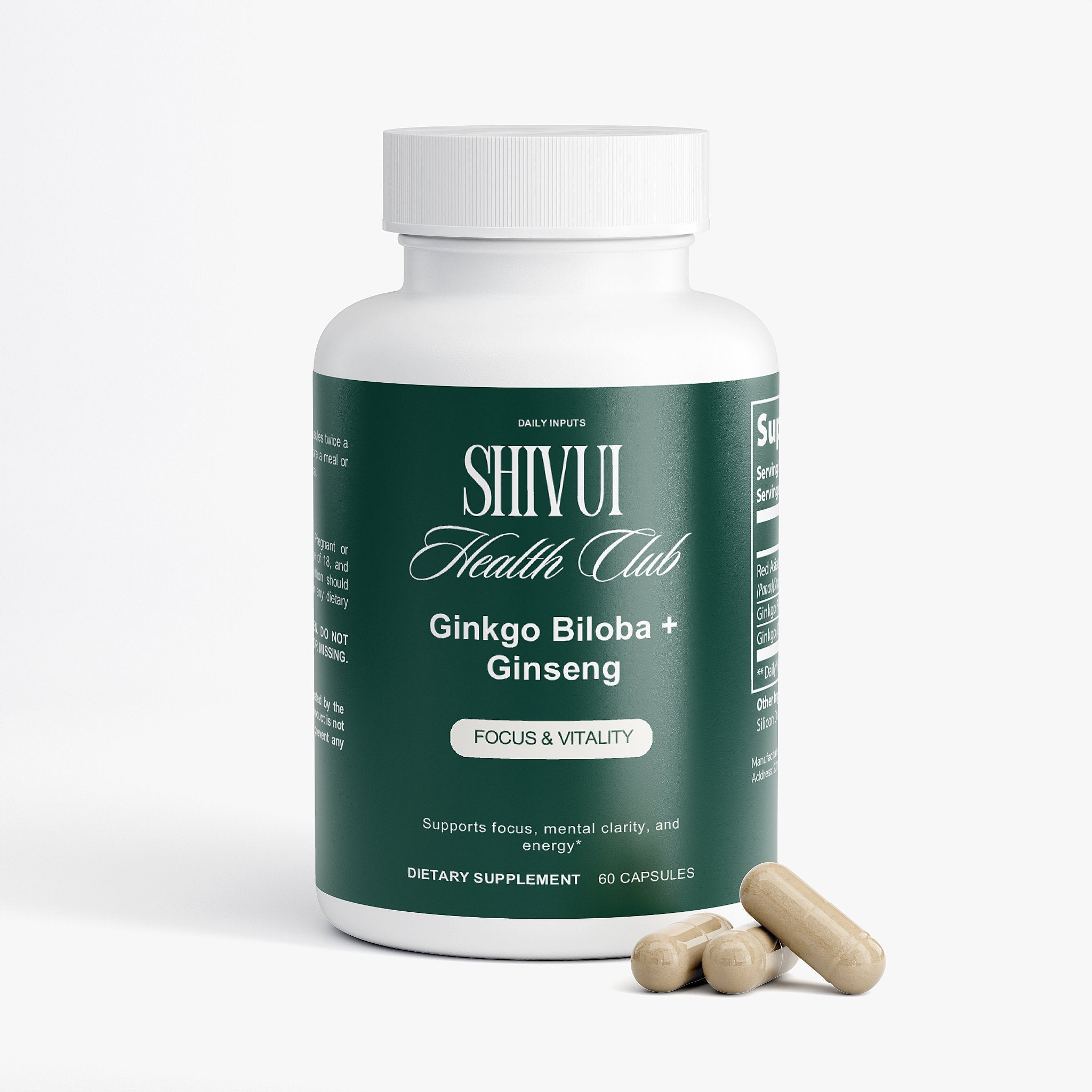 Ginkgo Biloba + Ginseng