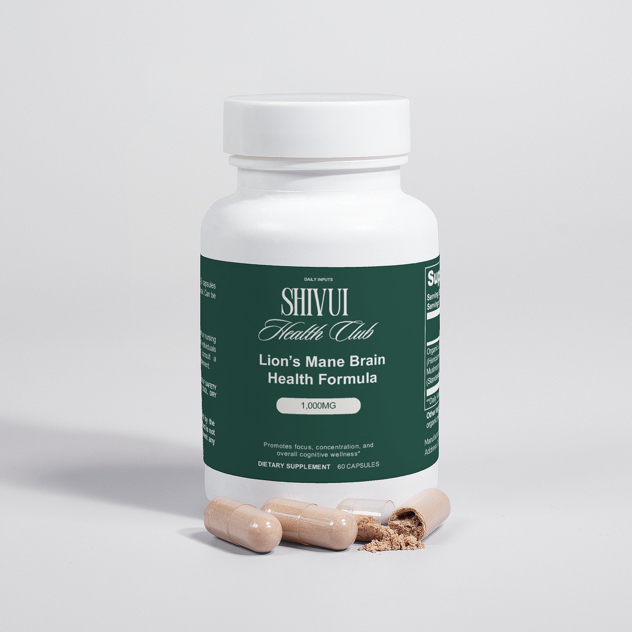 Lion’s Mane Brain Health Formula