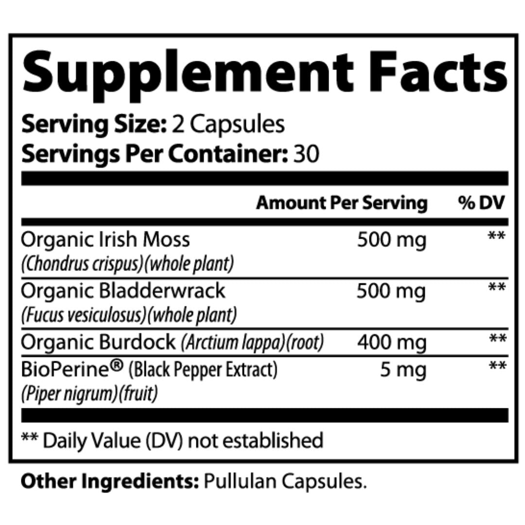 Sea Moss Thyroid + Immune Support