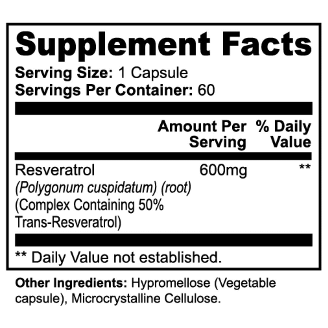 Resveratrol Antioxidant Formula