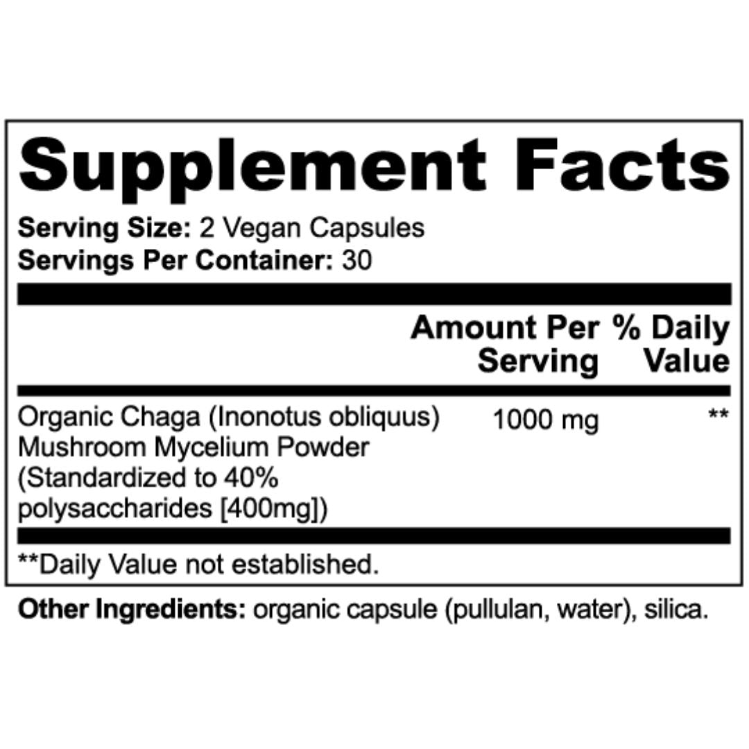 Chaga Mushroom Cellular Support